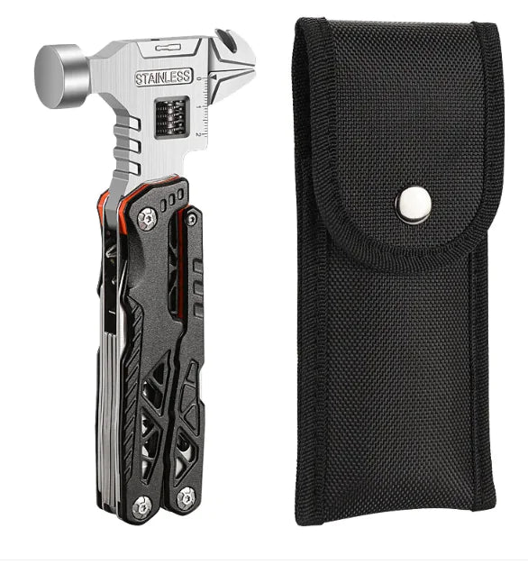 🔧 Universal Folding Pliers Hammer 18-in-1 – Built for the Bush, Ready for Anything! 🏕️