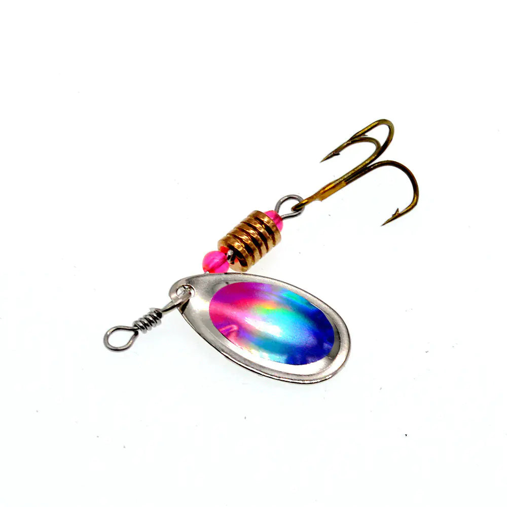 ✨ Rotating Metallic Sequin Fishing Lure