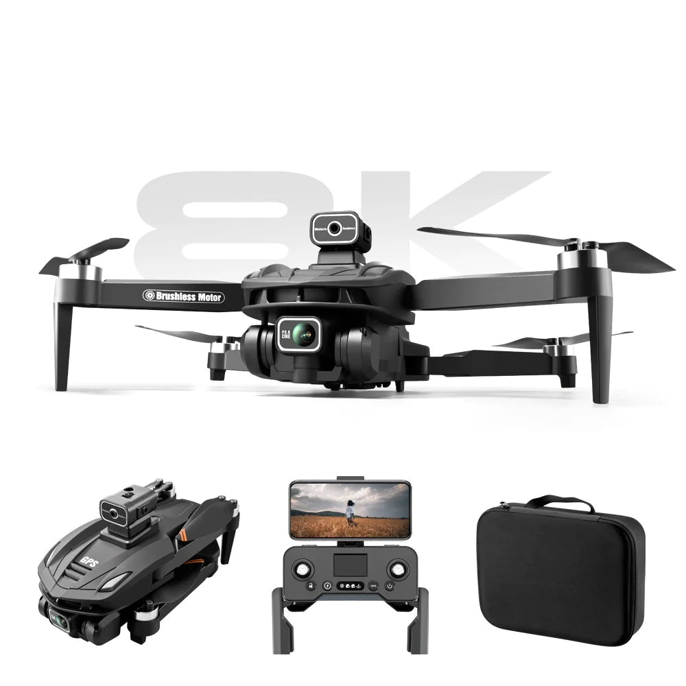 8K Drone with GPS