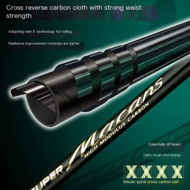🎣 Portable Carbon Fiber Fishing Rod 🌊
