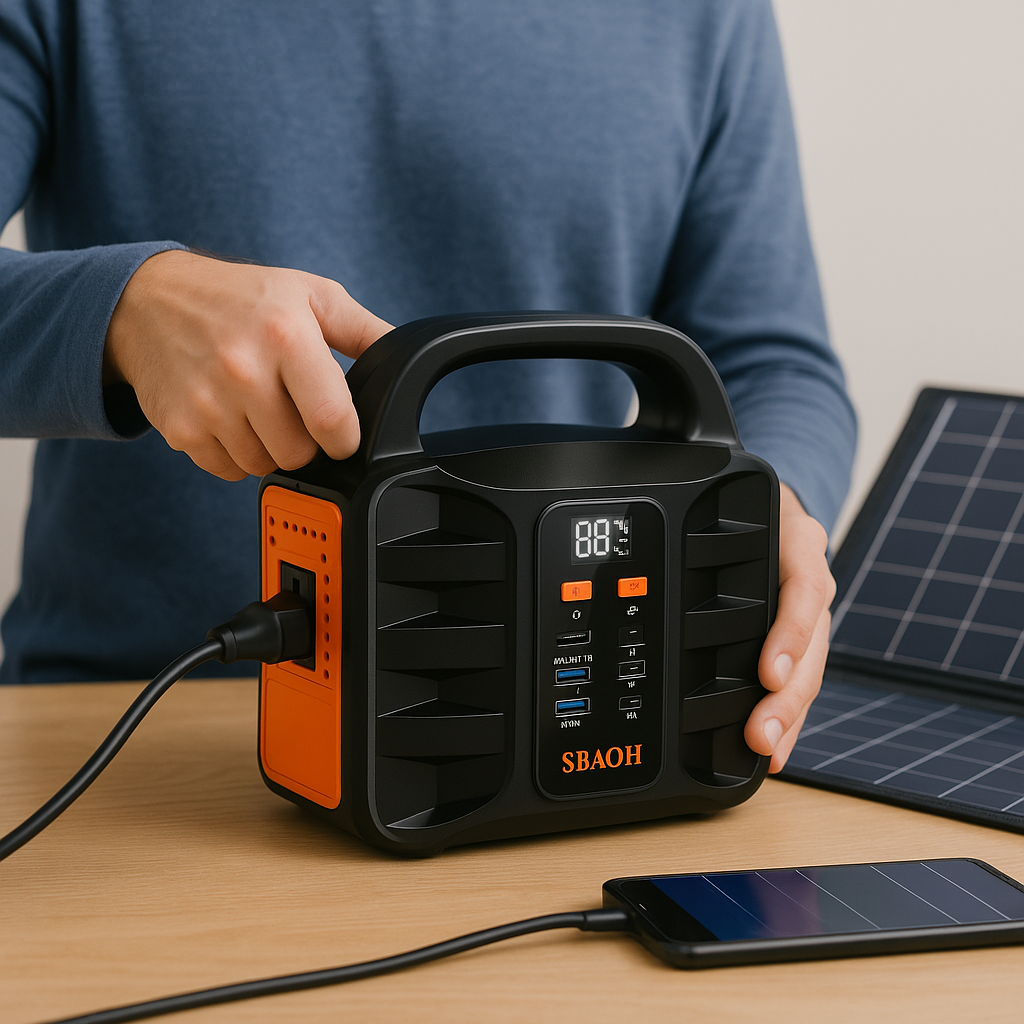 🔋 Portable Power Station 150W – Stay Powered Anywhere