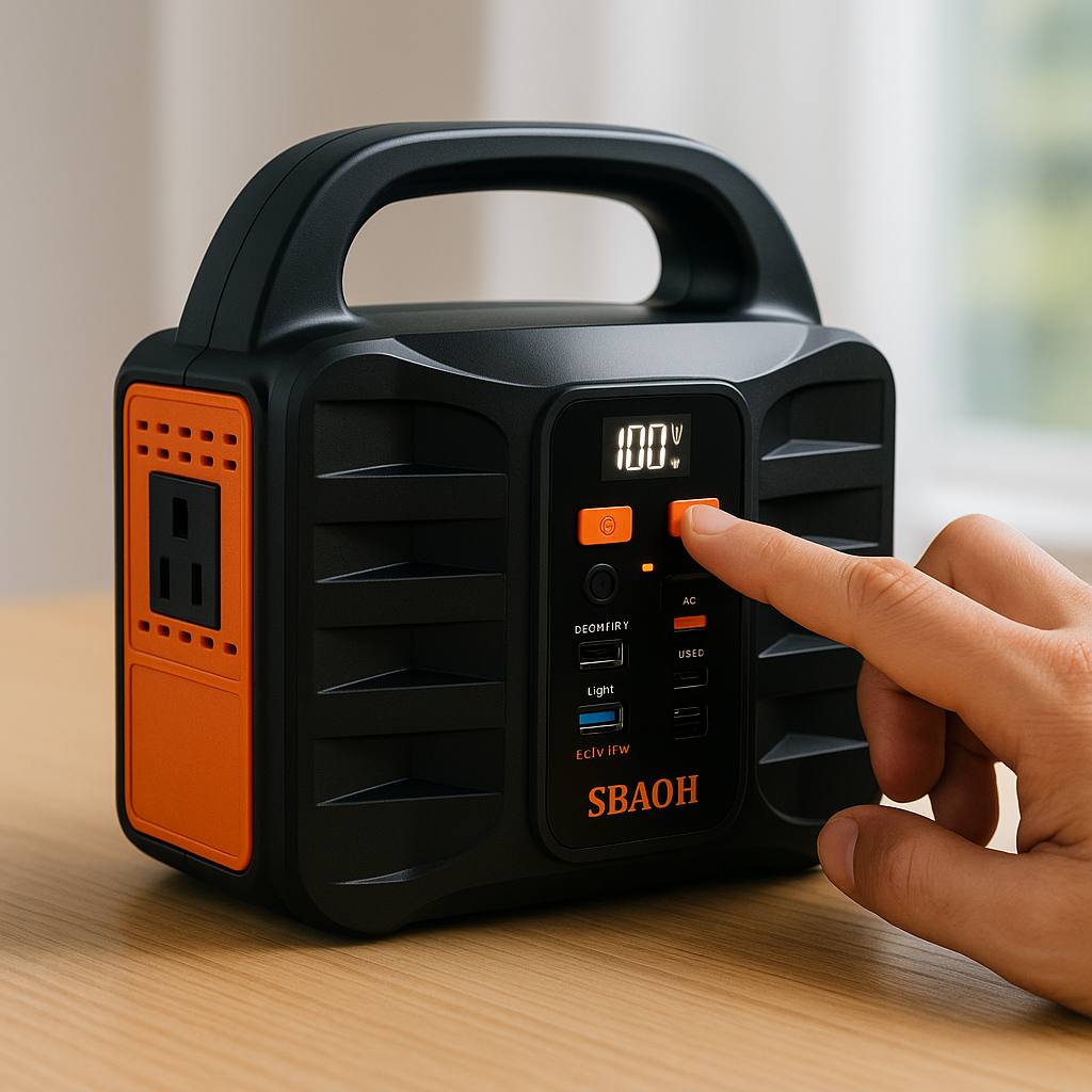 🔋 Portable Power Station 150W – Stay Powered Anywhere