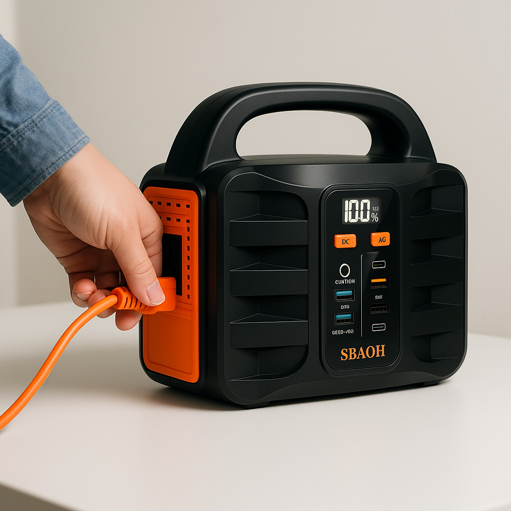 🔋 Portable Power Station 150W – Stay Powered Anywhere