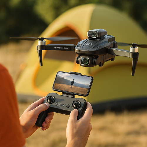 8K Drone with GPS