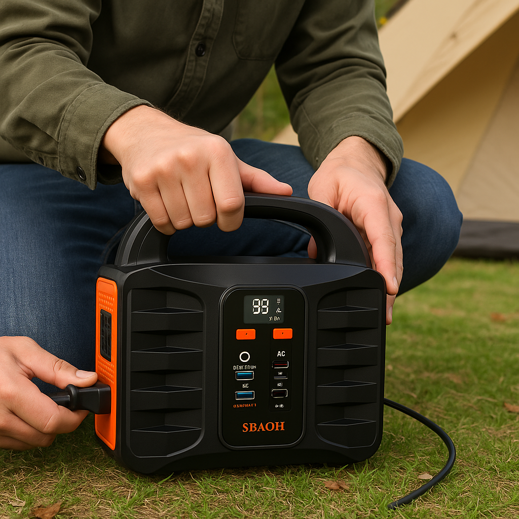 🔋 Portable Power Station 150W – Stay Powered Anywhere
