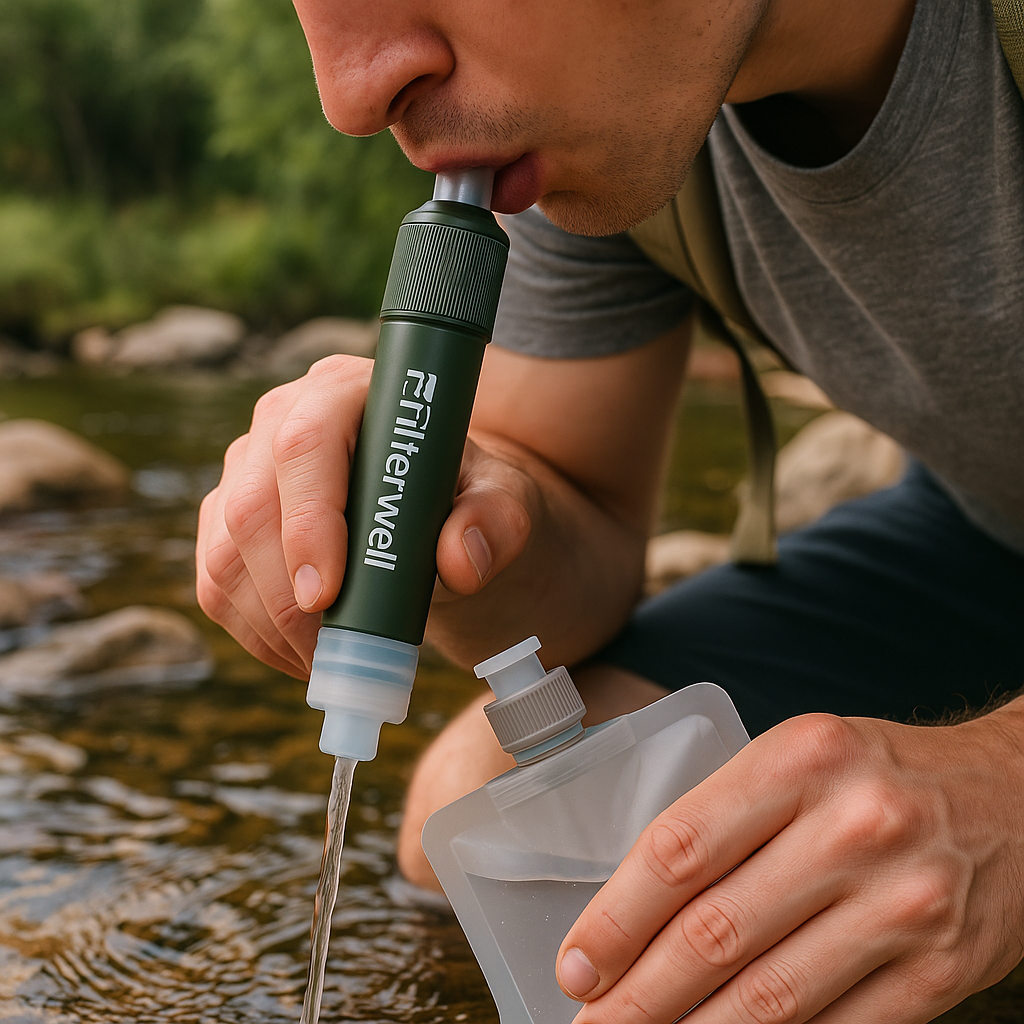 Portable UF Carbon Fiber Water Purifier