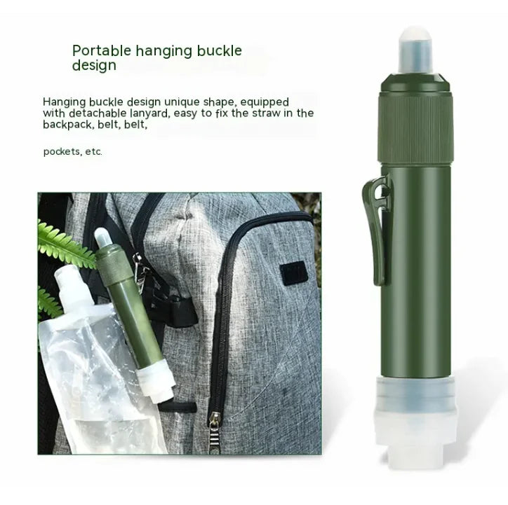 Portable UF Carbon Fiber Water Purifier
