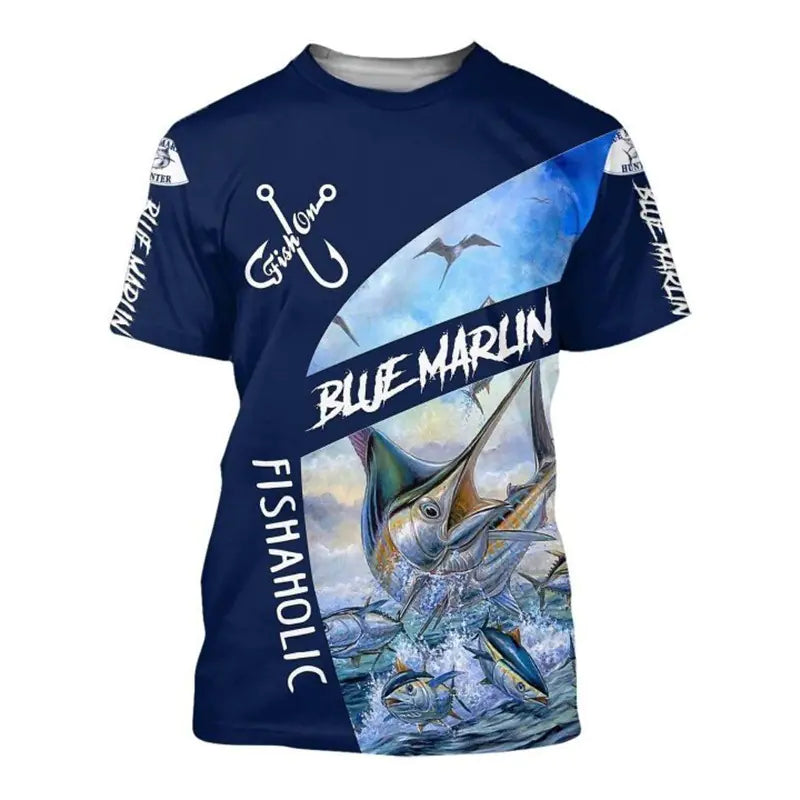 🎣 Fishing Printed T-Shirt ☀️