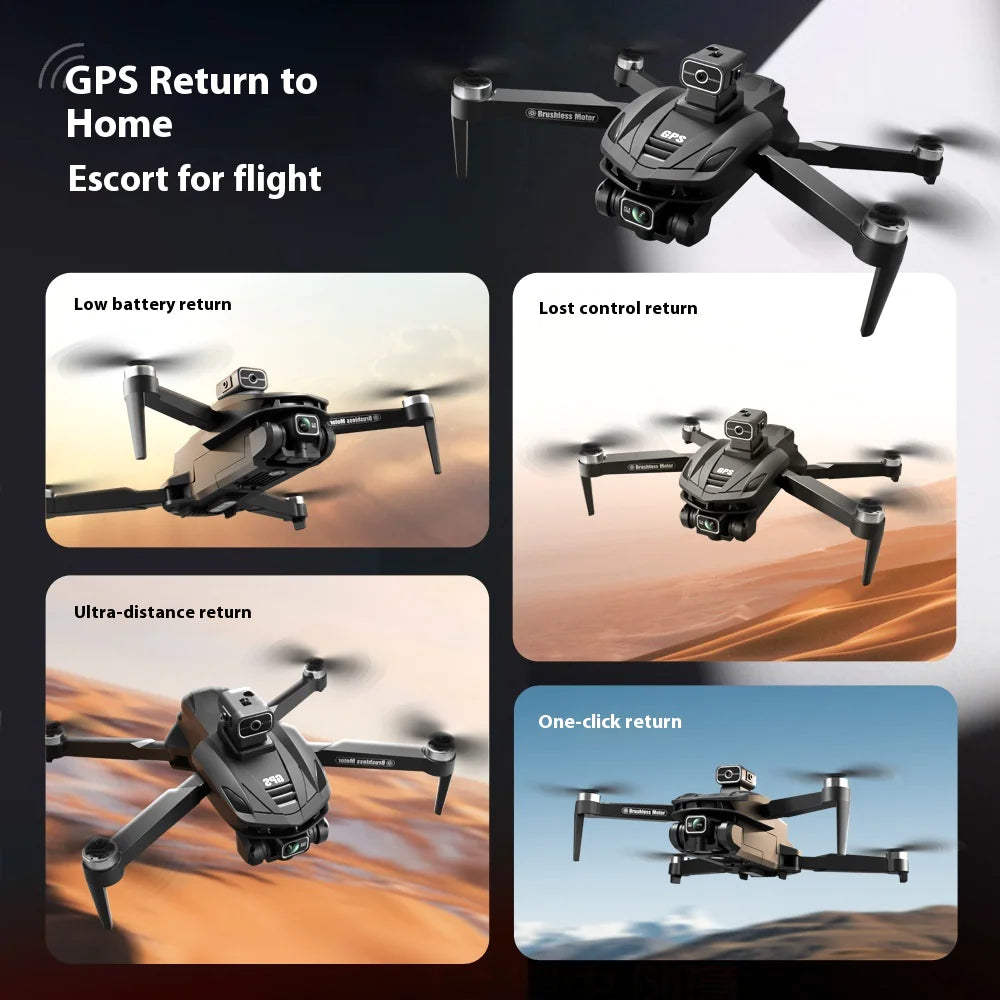8K Drone with GPS
